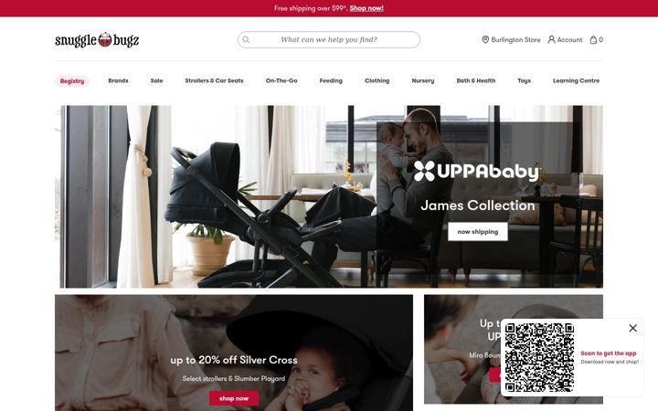 Képernyőkép: snugglebugz.ca