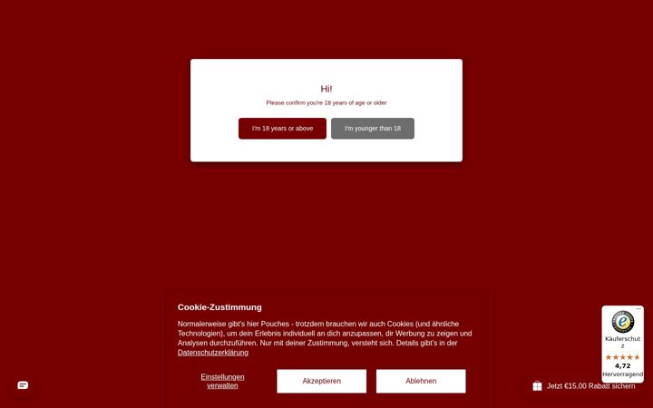 Screenshot of snushus.eu