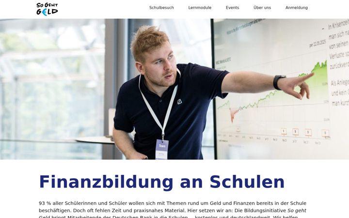 Screenshot of so-geht-geld.eu