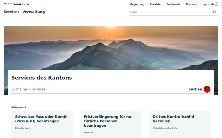 Screenshot of so.ch