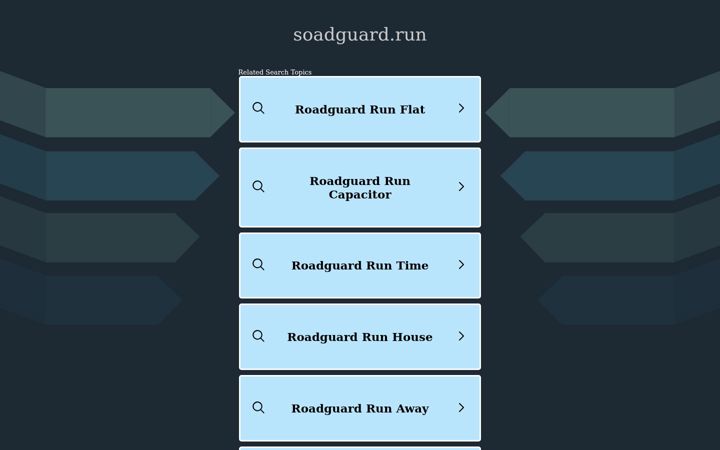 Screenshot of soadguard.run