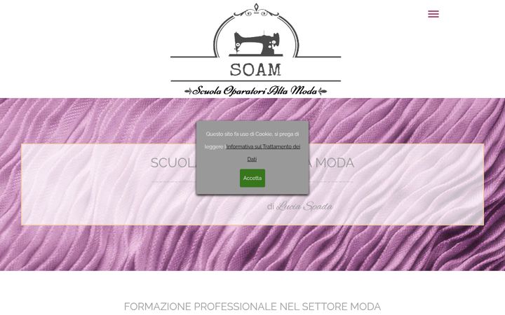 Screenshot of soam.eu