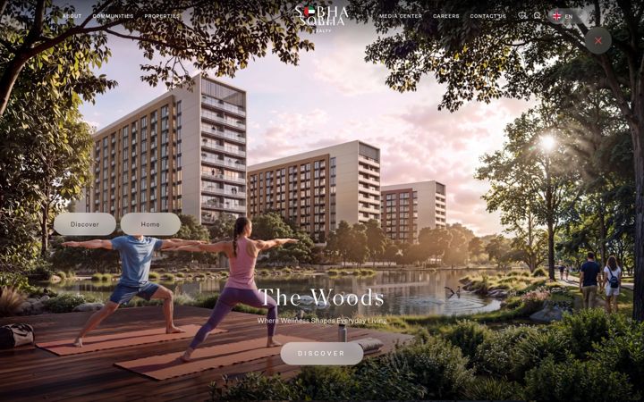Screenshot ta' sobharealty.com