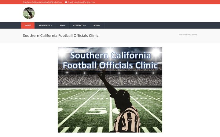 Screenshot of socalfoclinic.com