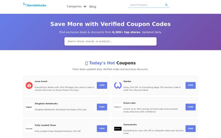Screenshot of sociablelabs.com