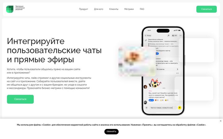Skærmbillede af social-solutions.ru