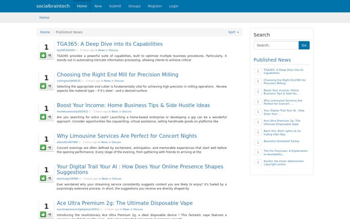 Screenshot of socialbraintech.com