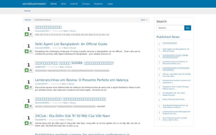 Screenshot of socialbuzzmaster.com