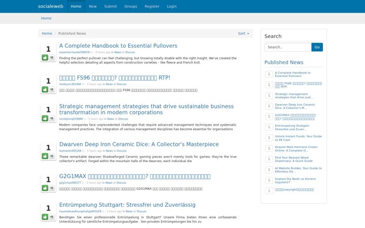 Screenshot of socialeweb.com