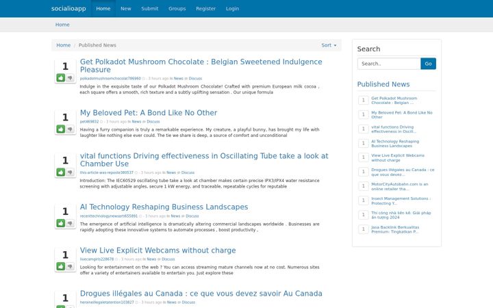 Screenshot of socialioapp.com