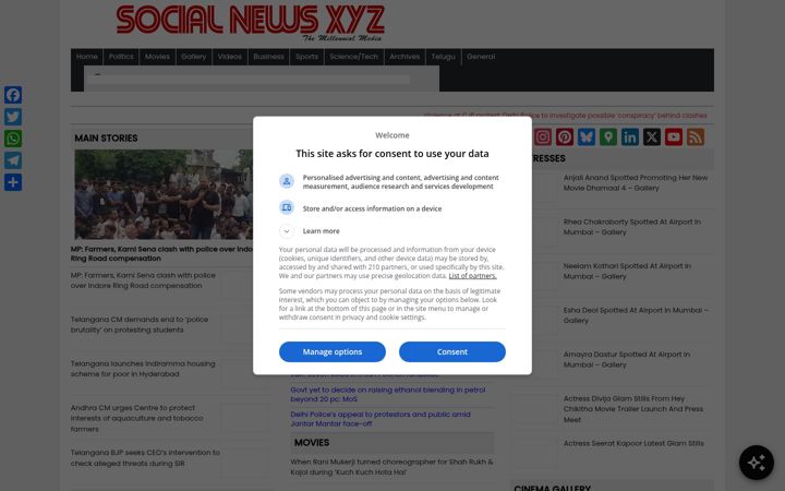 Screenshot of socialnews.xyz