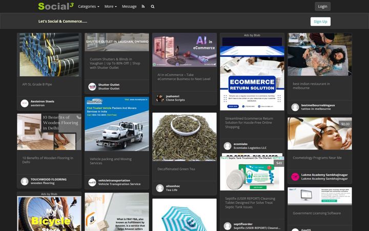 Screenshot of socialsocial.social