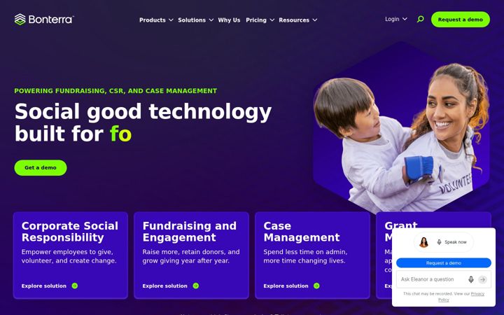 Screenshot of socialsolutions.com