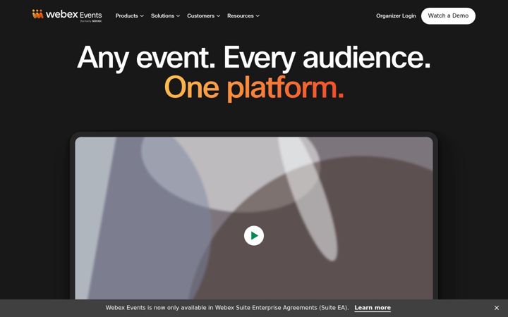Screenshot of socio.events
