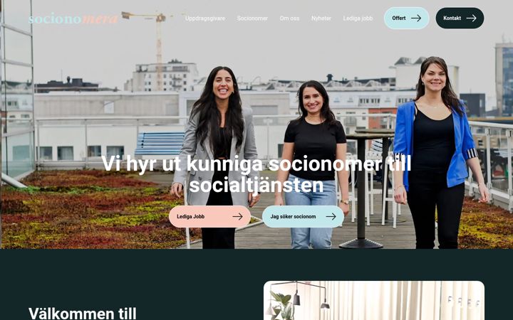 Screenshot of socionomera.se