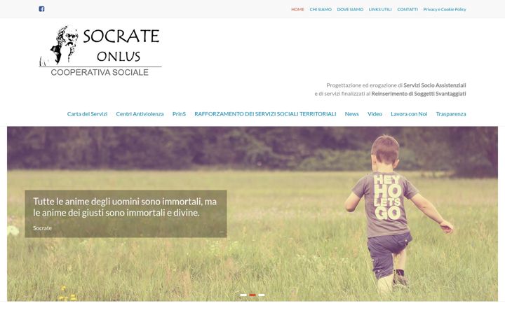 Screenshot of socrateonlus.it