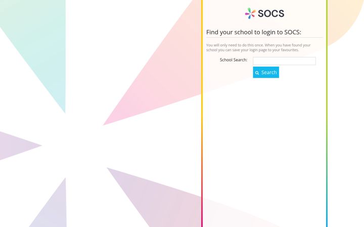 Screenshot of socscms.com