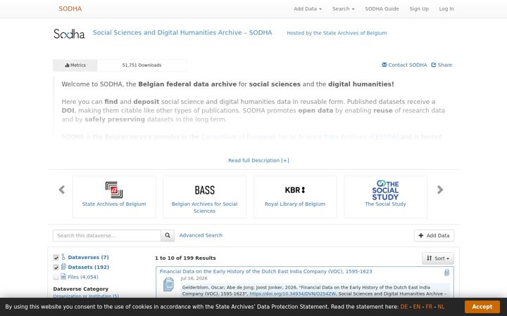 Screenshot of sodha.be