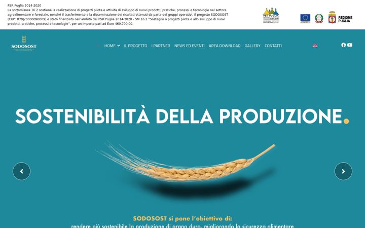 Screenshot of sodosost.it