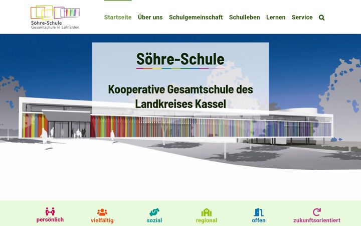 Snímek obrazovky soehre-schule.de