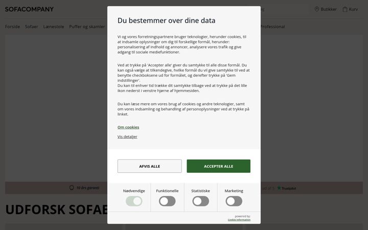 Screenshot of sofacompany.com