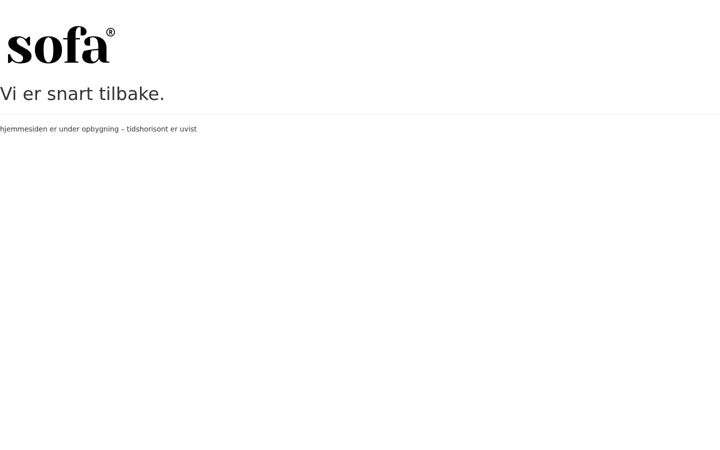 Screenshot of sofadk.no