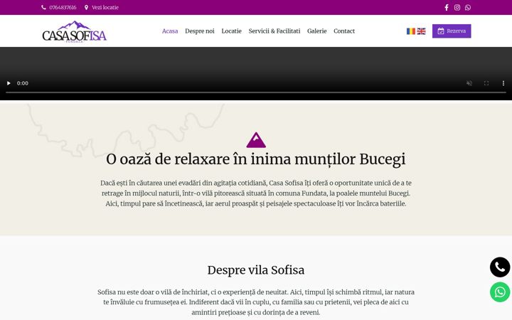 Screenshot of sofisa.ro