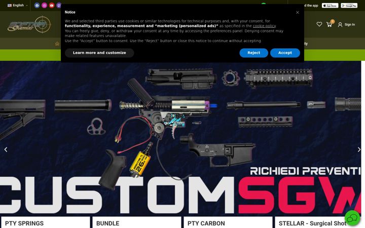 Screenshot of softairgames.net