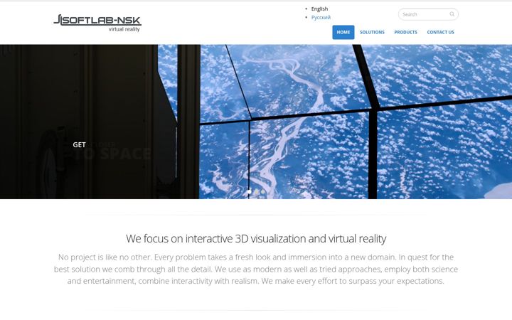 Screenshot of softlab-nsk.ru