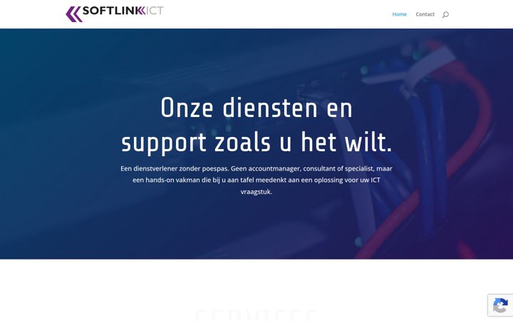 Screenshot of softlink.support