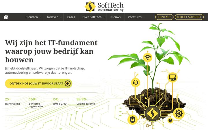 Ekrānuzņēmums no softtech.nl