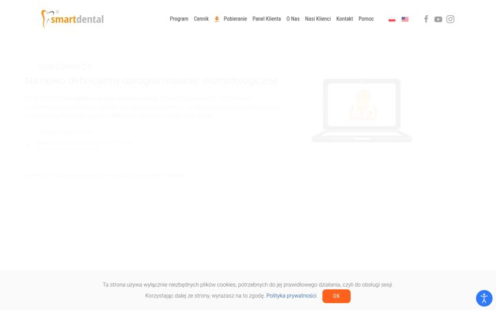 Skærmbillede af software-clinic.pl