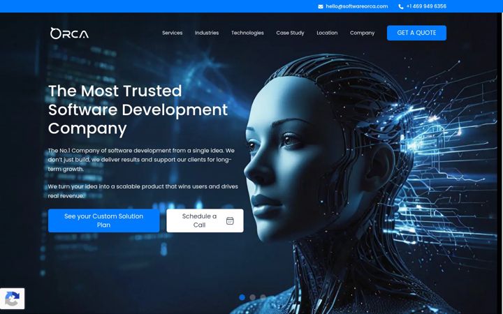 Screenshot of softwareorca.com