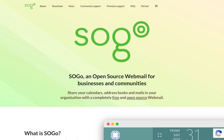 Screenshot of sogo.nu