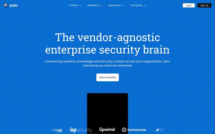 Screenshot of sola.security