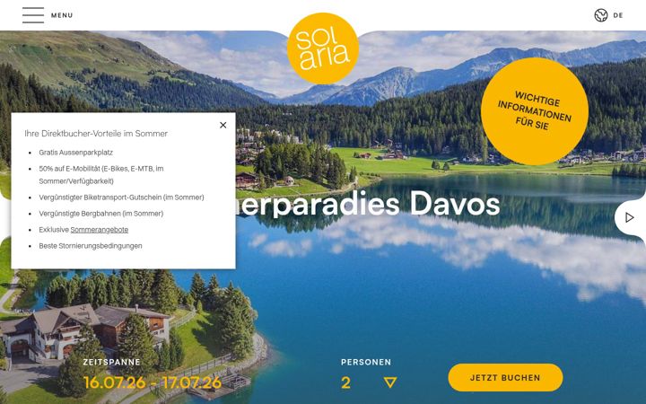 Ekrano kopija solaria.ch