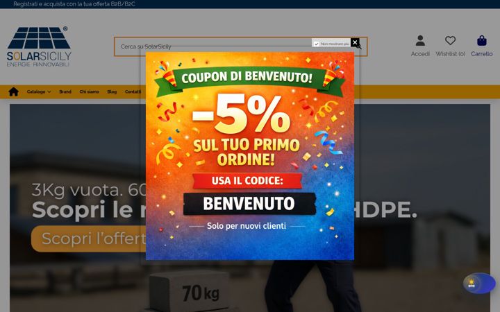 Screenshot of solarsicily.net