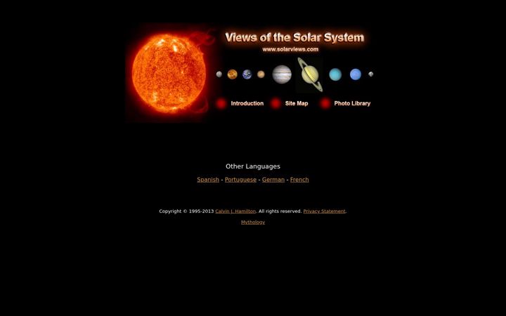 Screenshot of solarviews.com