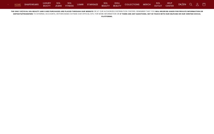 Screenshot of solbeautyandcare.com