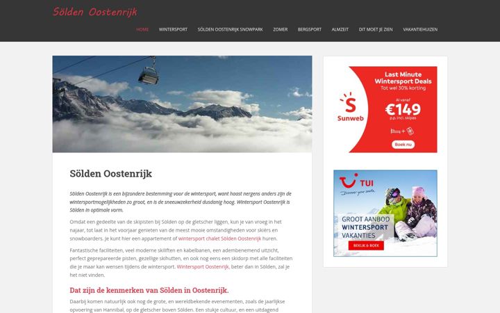 Skærmbillede af soldenoostenrijk.nl