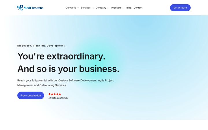 Screenshot of soldevelo.com