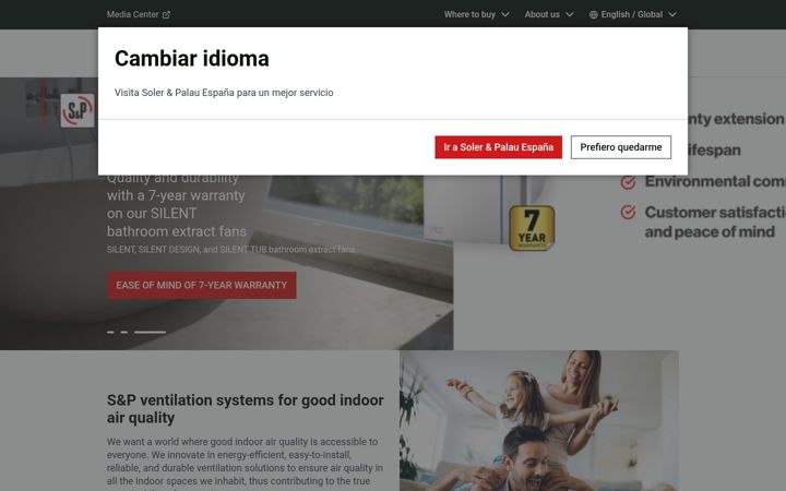 Screenshot of solerpalau.com