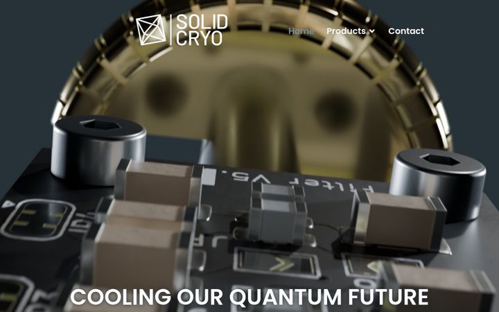 Captura de pantalla de solidcryo.com