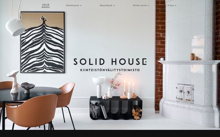 Skjermbilde av solidhouse.fi