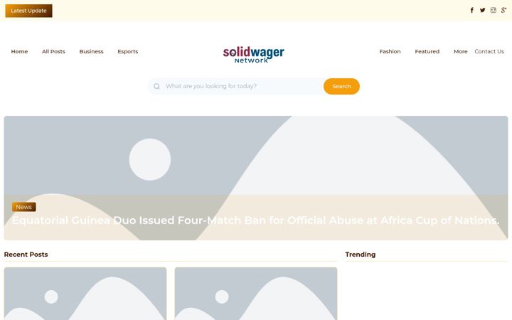 Screenshot of solidwagernetwork.nl