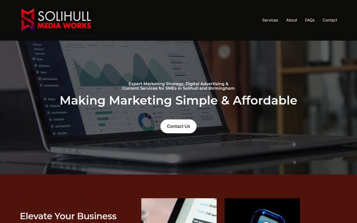 Screenshot of solihullmw.co.uk