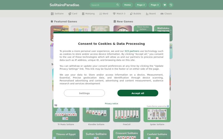 solitaireparadise.com