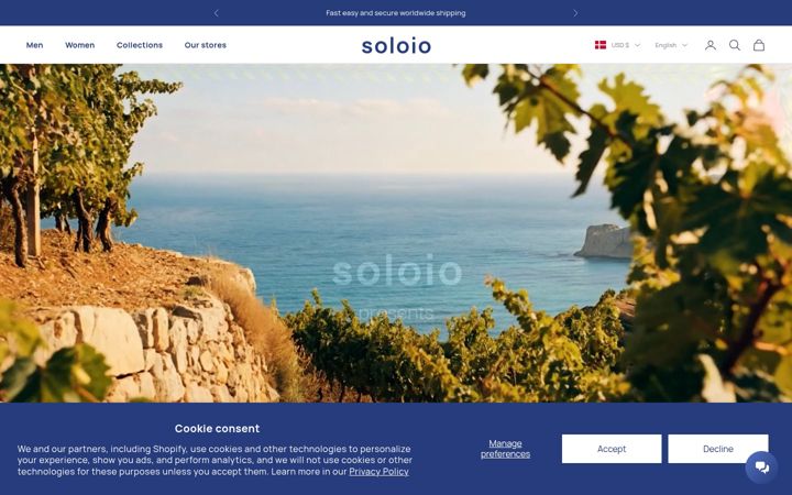 Screenshot of soloio.com