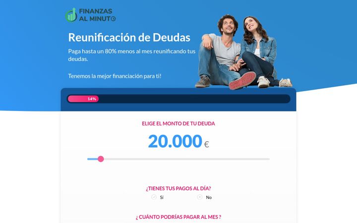 Skærmbillede af soluciona-tus-deudas.com