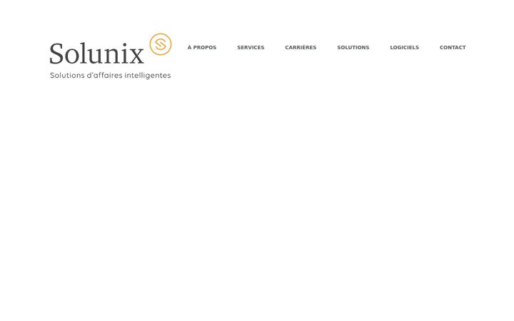 Snímek obrazovky solunix.ca
